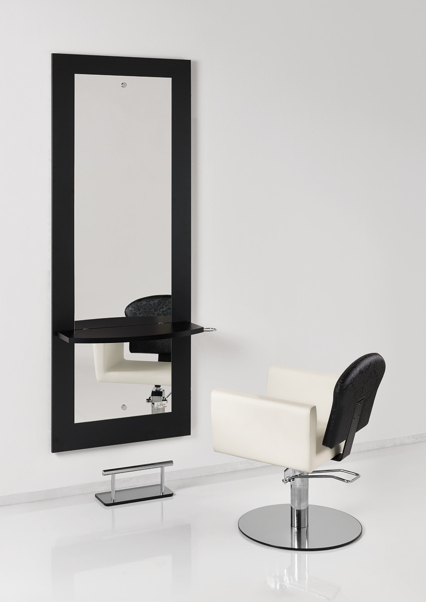 Hairdressing mirror: Melodia - In photo: LR/M010-B - Luca Rossini