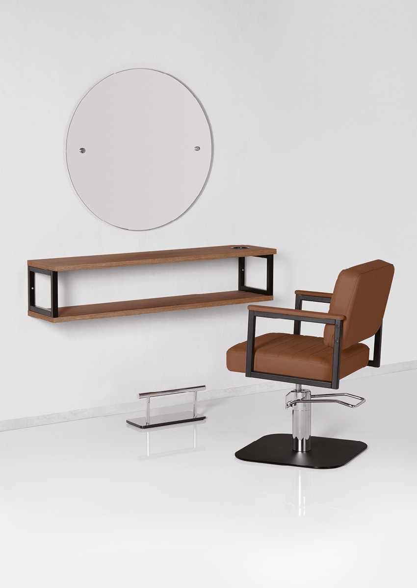 Hairdressing mirror: Giove - In photo LR/M110 - Luca Rossini