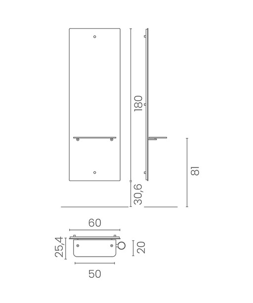 Hairdressing mirror: Motivo - Luca Rossini D_Motivo